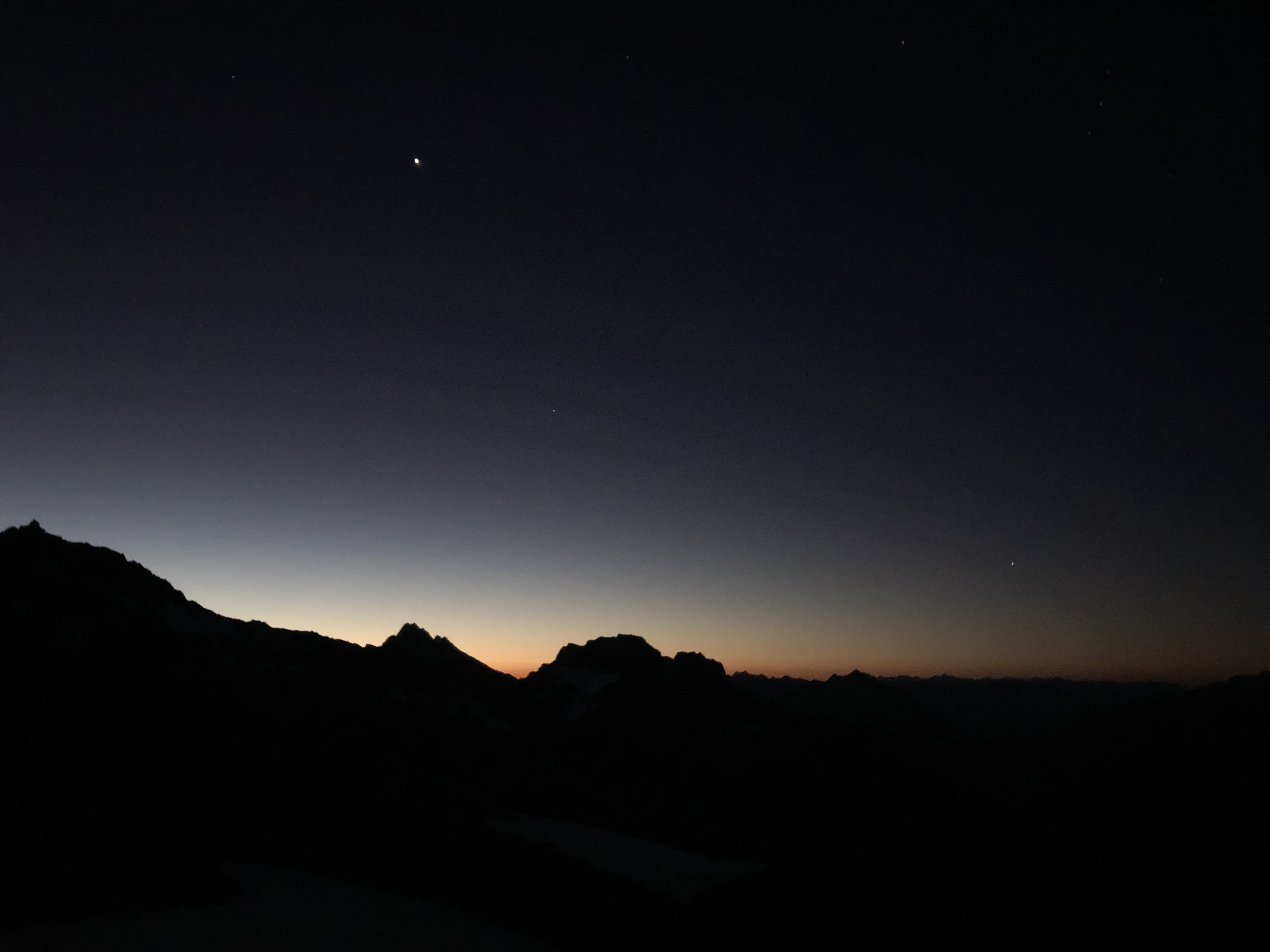 Sahale at night